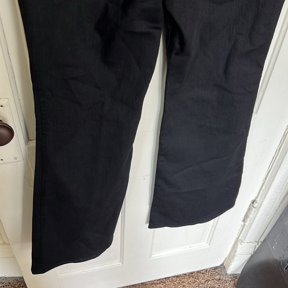 Madewell Skinny Flare Jeans in Black Frost Wash - Picture 12 of 15